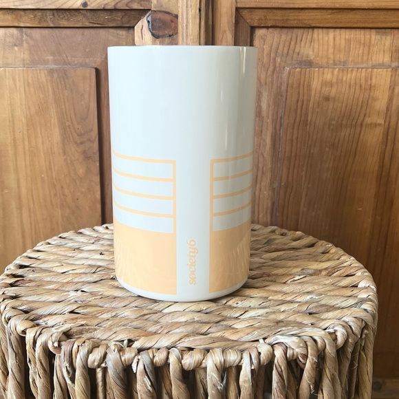 Society6 Stainless Steel Cream Insulated Wine Chiller - Picture 7 of 13